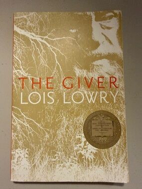 The Giver by Lois Lowry Paperback Classic Novel School Reading